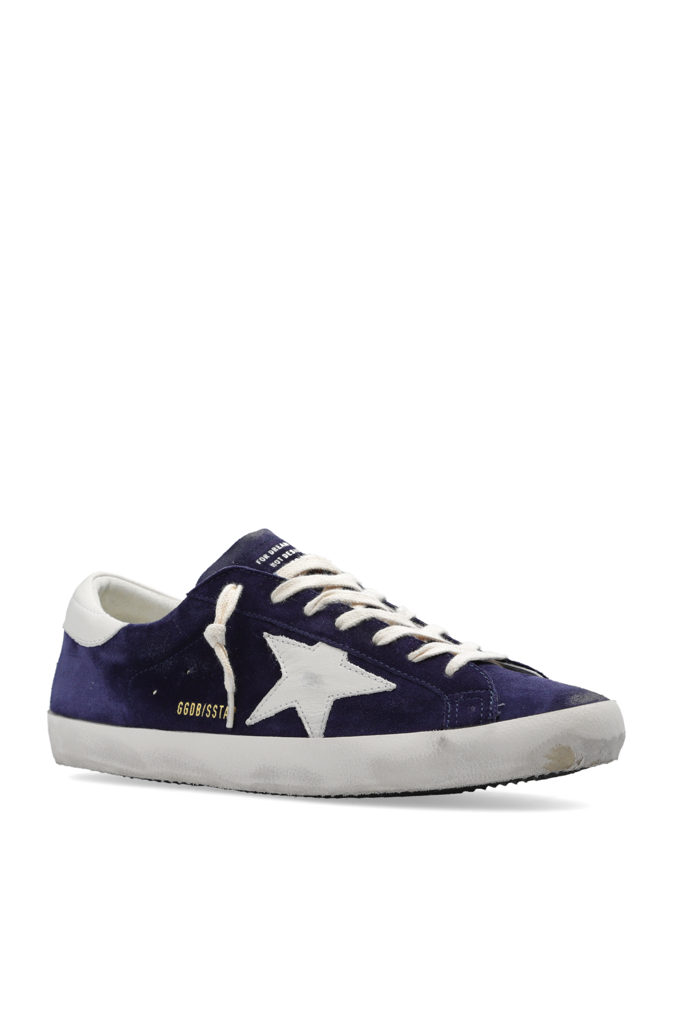 Navy golden goose sneakers sale